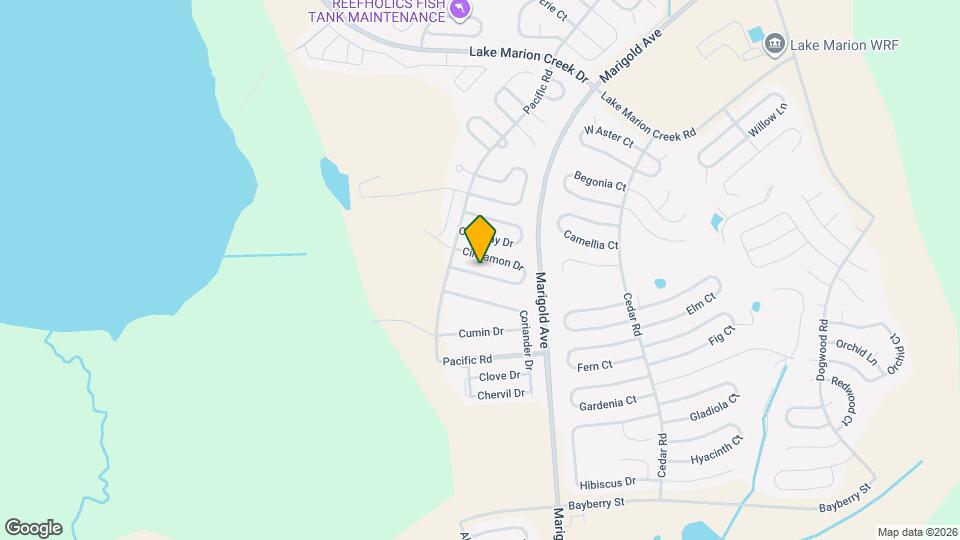 452 Cinnamon Dr Map and Location Details