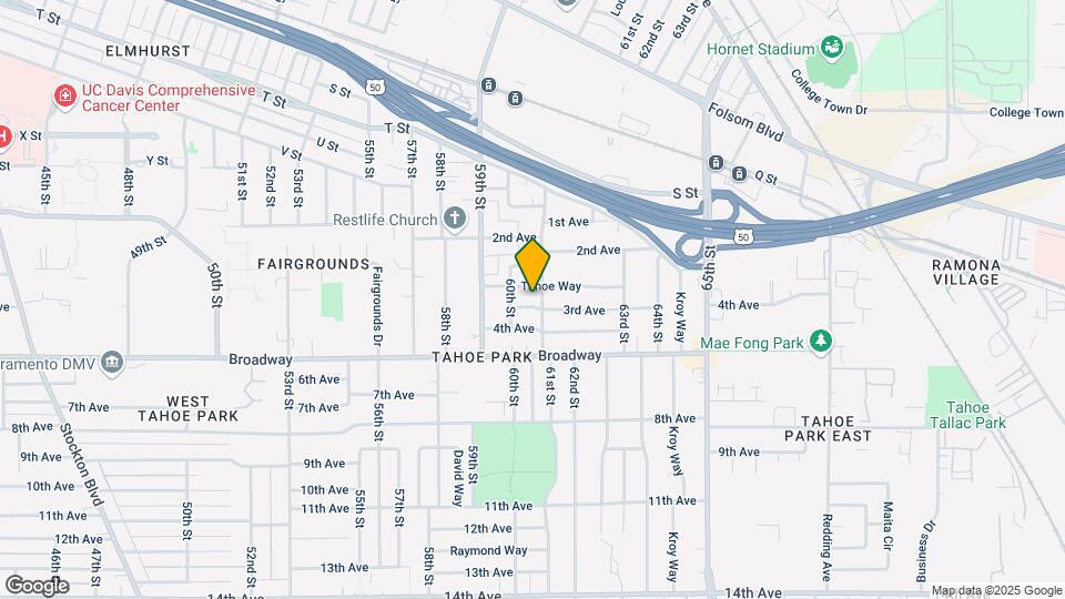 6025 3rd Ave Map and Location Details