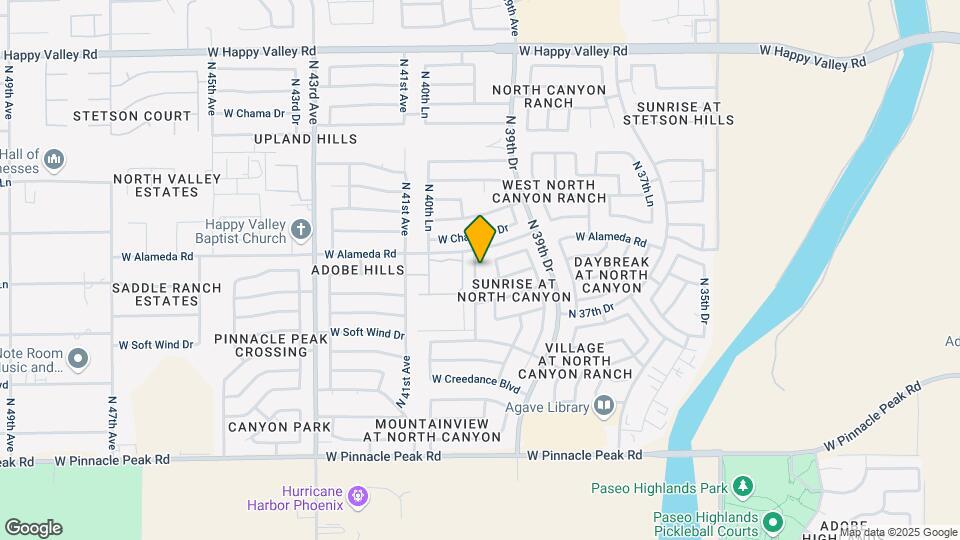 24027 N 40th Dr Mapa y Detalles de la Ubicación