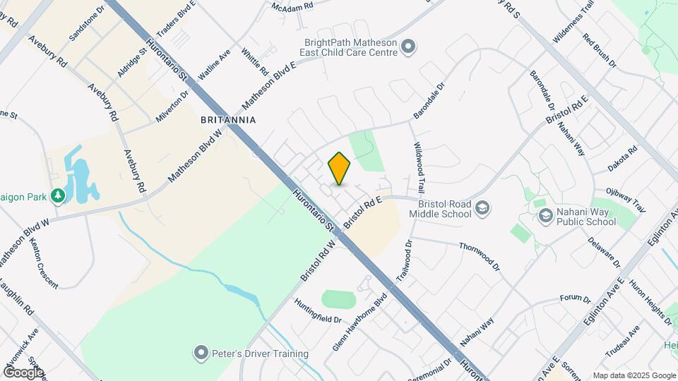 55 Bristol Rd E Map and Location Details