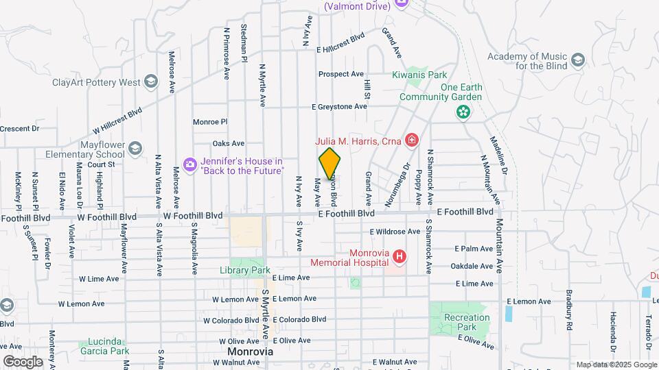 145 N Canyon Blvd Map and Location Details