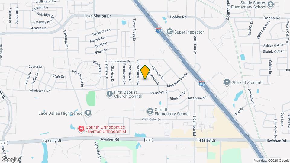 2614 Timberview Cir Map and Location Details