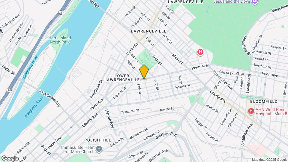 3722 Penn Ave Map and Location Details