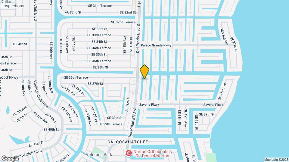3614 SE 16th Pl Map and Location Details