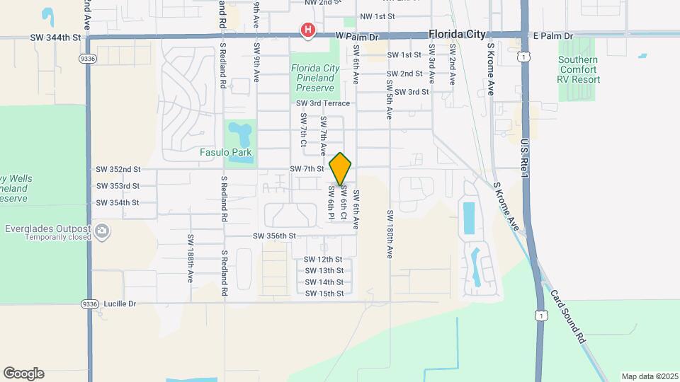 820 SW 6th Ct Map and Location Details