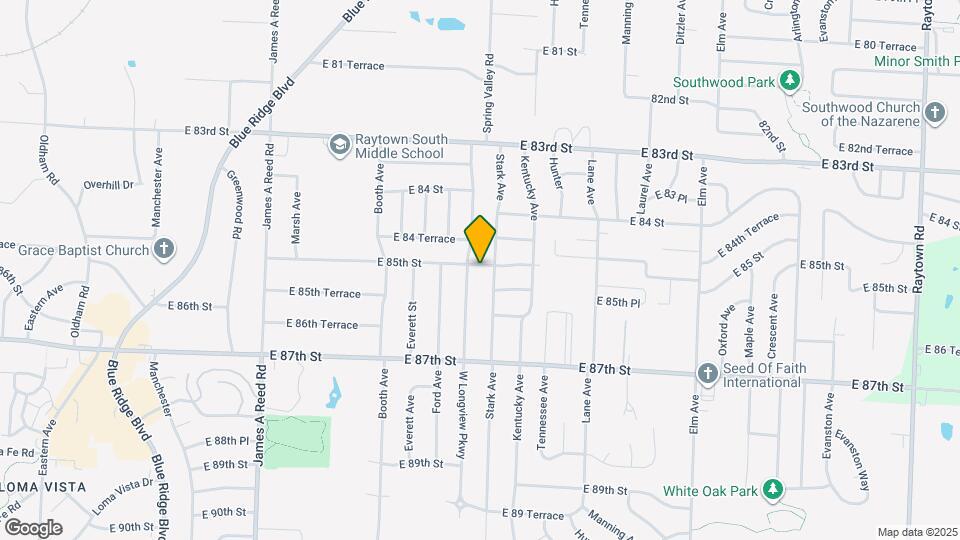 8803 E 85 St Map and Location Details