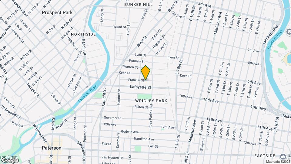 130 Franklin St Map and Location Details