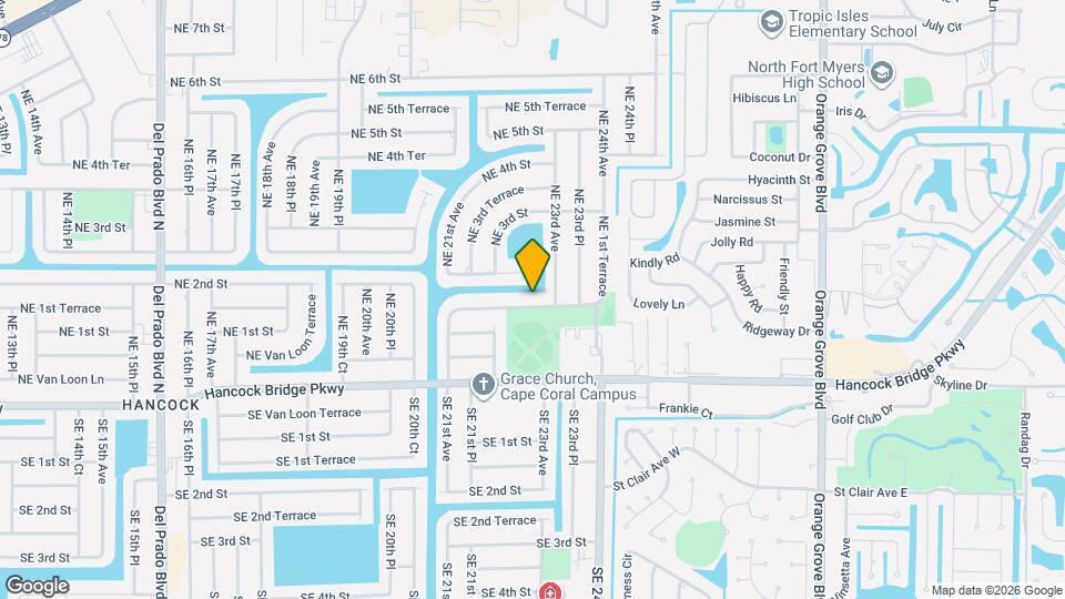 2223 NE 1st Terrace, Unit 01 Map and Location Details