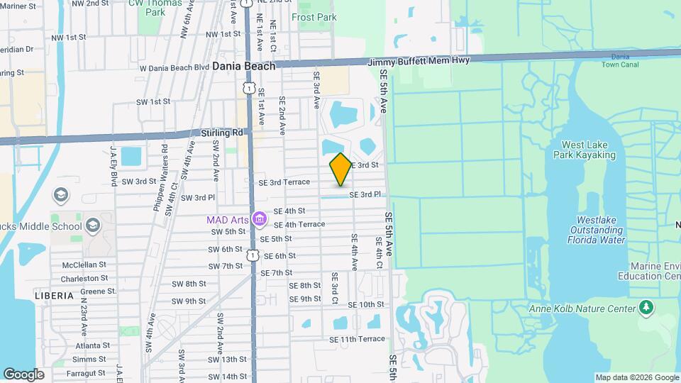325 SE 3rd Pl Map and Location Details