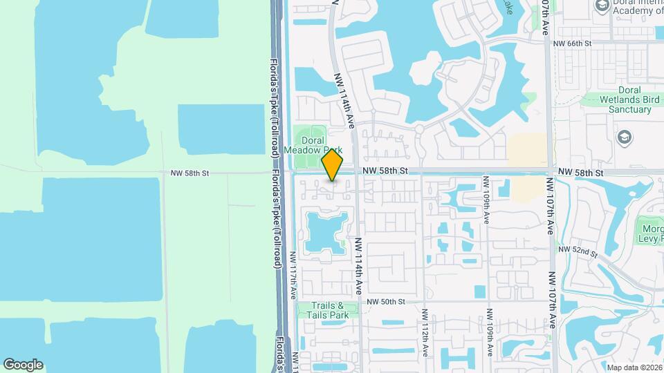 5743 NW 114th Path Map and Location Details