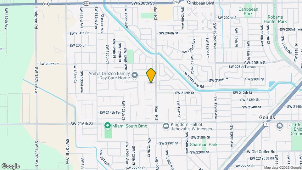 12729 SW 211th St Map and Location Details