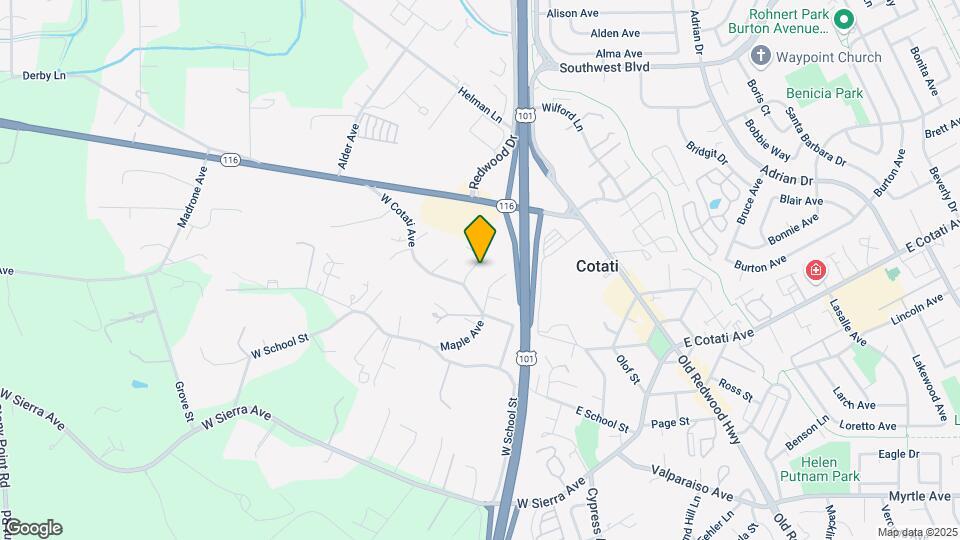 224 Cotati Oaks Ct W Map and Location Details