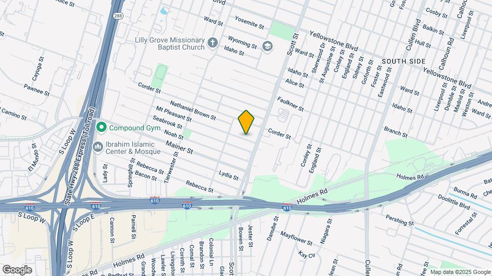 3833 Mt Pleasant St Map and Location Details