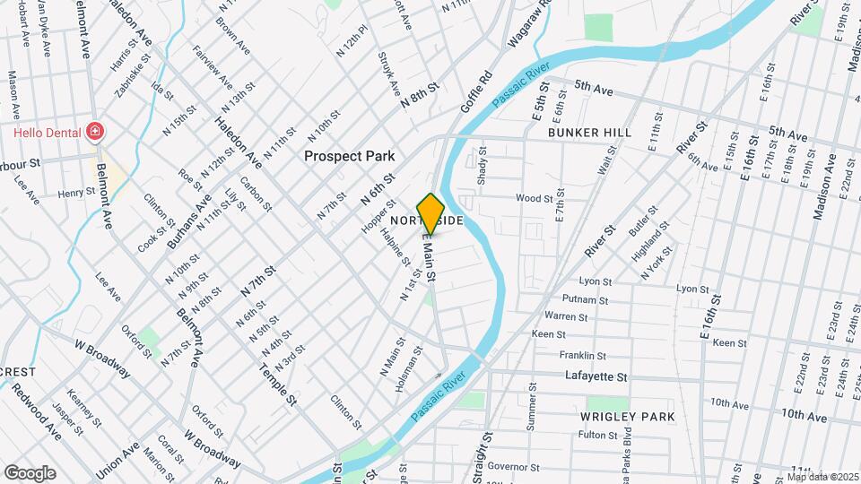 132 E Main St Map and Location Details