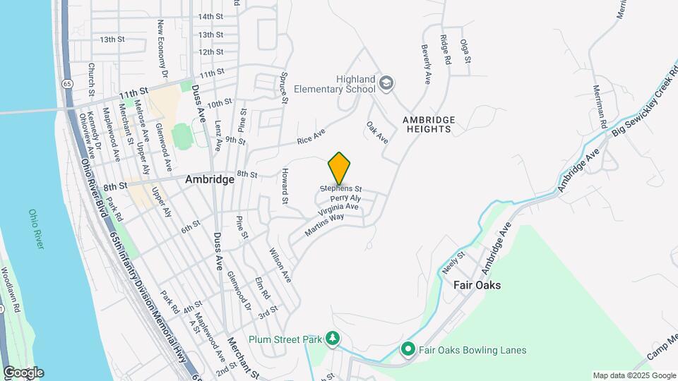 552 Stephens St Mapa y Detalles de la Ubicación