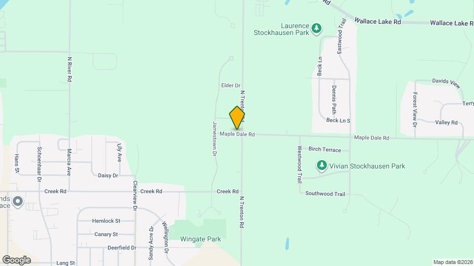 1959-1961 Maple Dale Rd Mapa y Detalles de la Ubicación