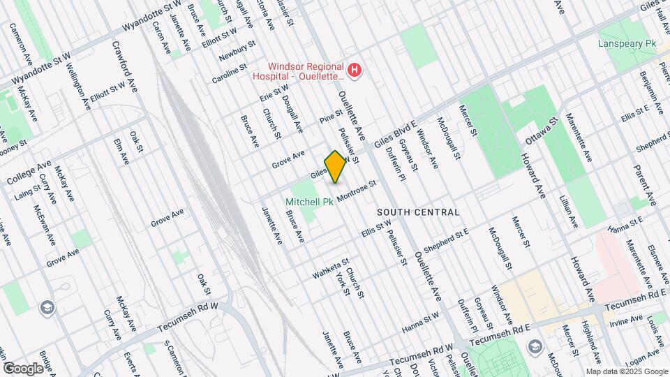 1258 Dougall Ave Map and Location Details
