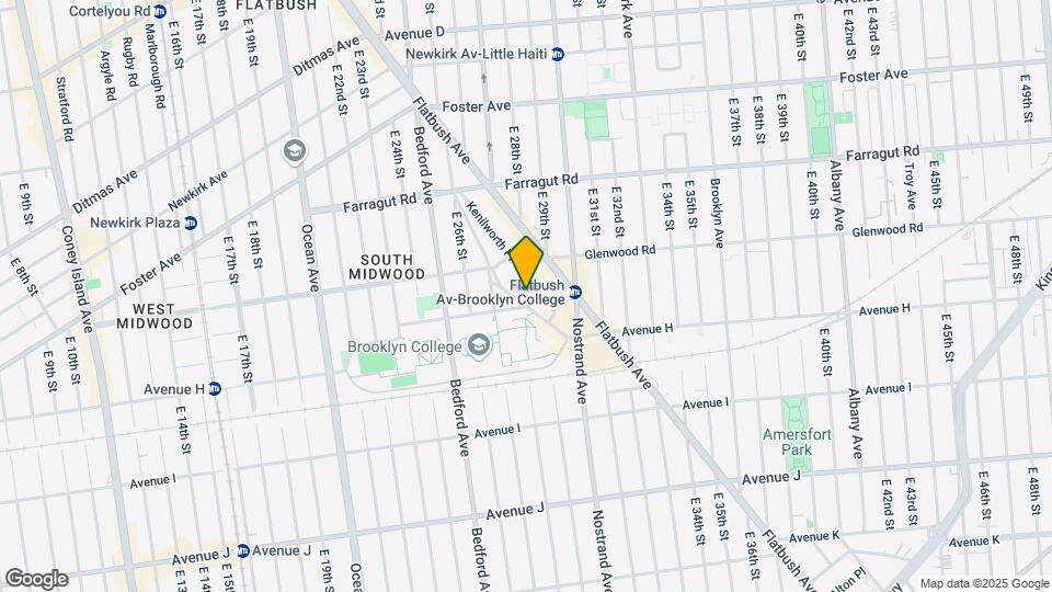 120 Kenilworth Pl Map and Location Details