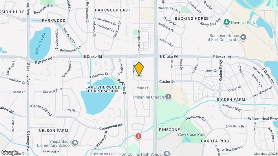2737 Sagebrush Dr Map and Location Details