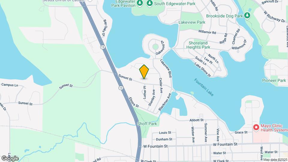 Fountain Lake Estates Map and Location Details