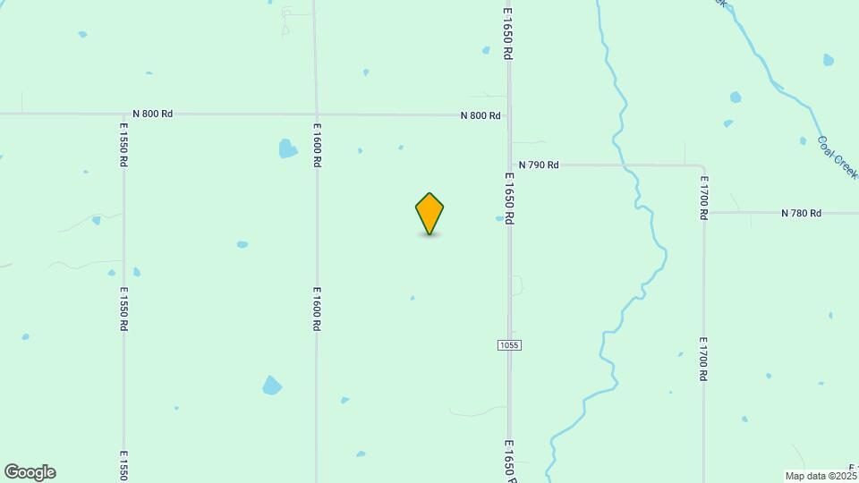 769 E 1650 Rd Map and Location Details