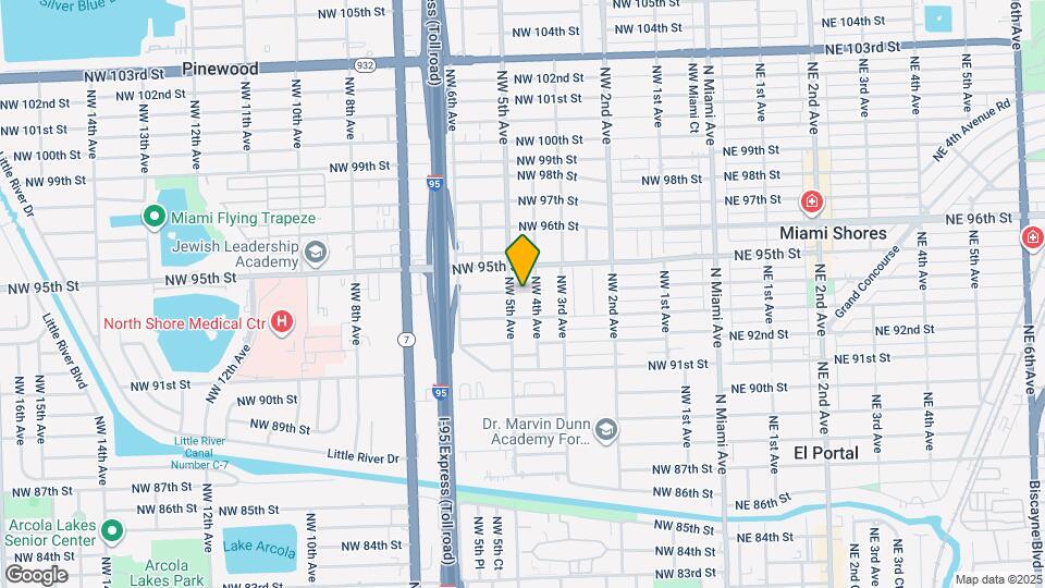 442 NW 94th St Map and Location Details