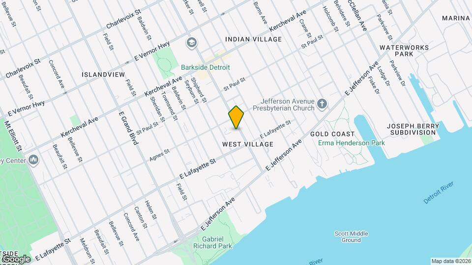 1071 Van Dyke St, Unit 2 Map and Location Details