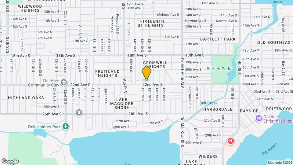 1247 22nd Ave S Map and Location Details