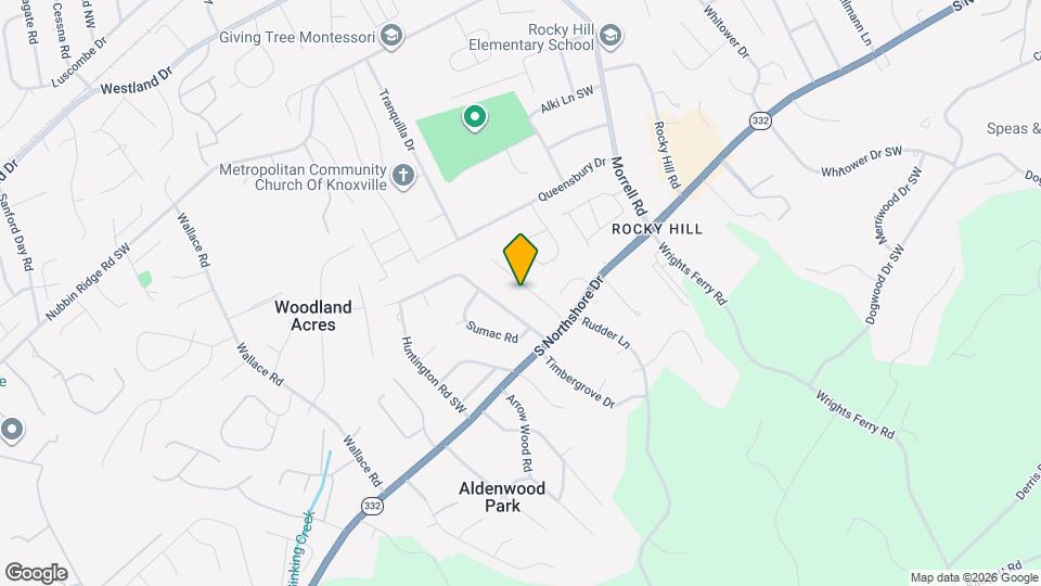 1341 Woodridge Dr Map and Location Details