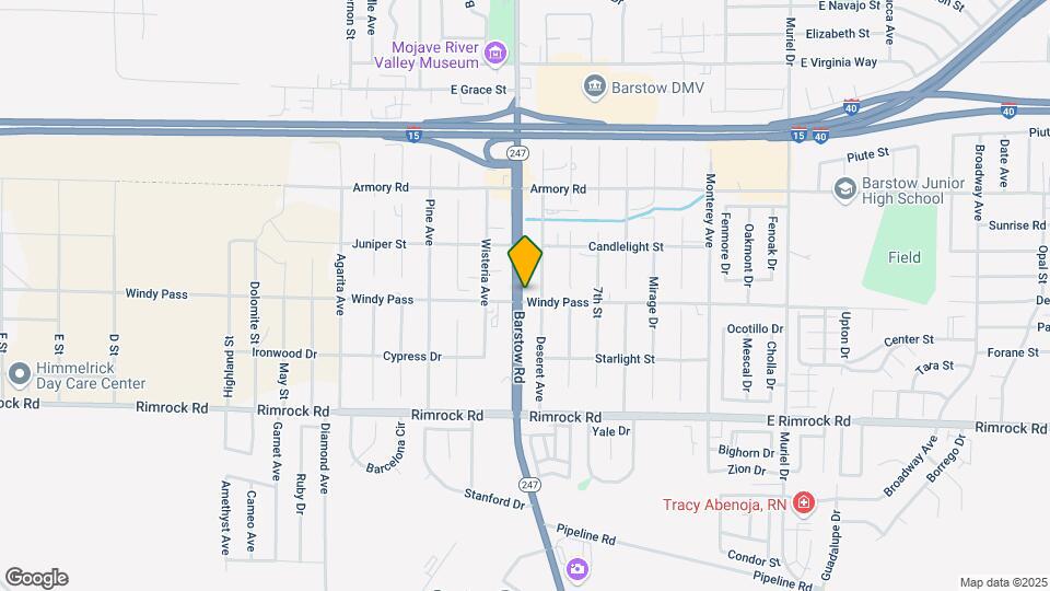 1171 Barstow Rd Mapa y Detalles de la Ubicación