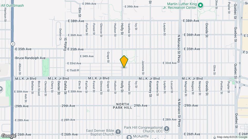 3258 Holly St Map and Location Details