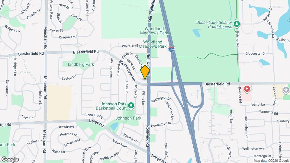 1211 Diane Ln Map and Location Details