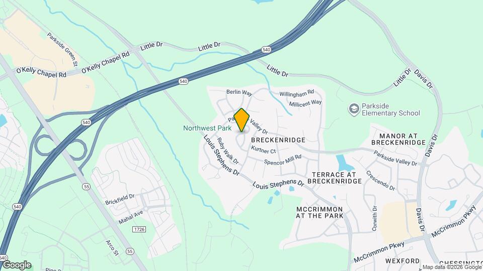 503 Sutter Gate Ln Map and Location Details