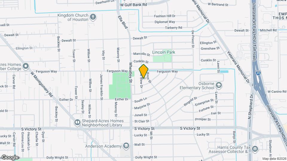 8312 Prairie View Dr Map and Location Details