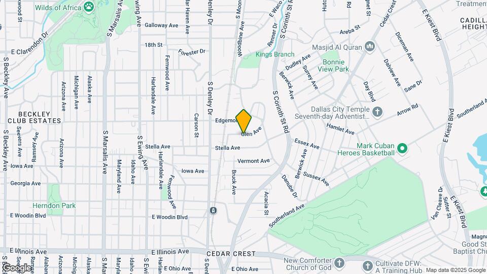 1436 Glen Ave Map and Location Details