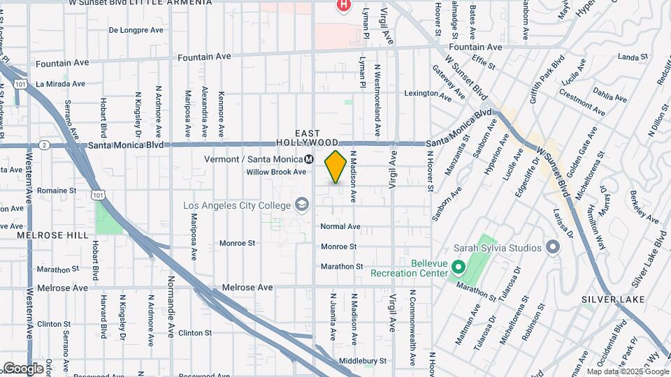 4426-4430 E Lockwood Ave Map and Location Details