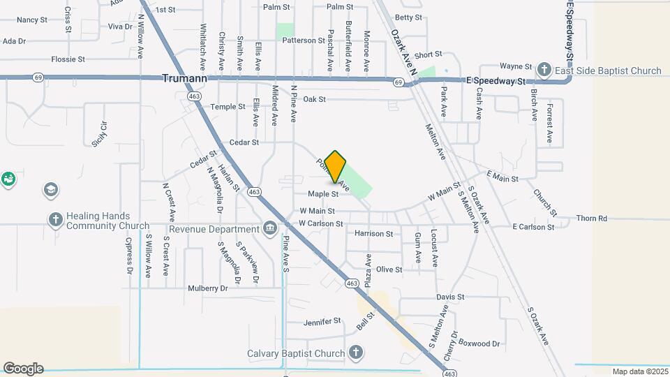 526 Maple St Map and Location Details