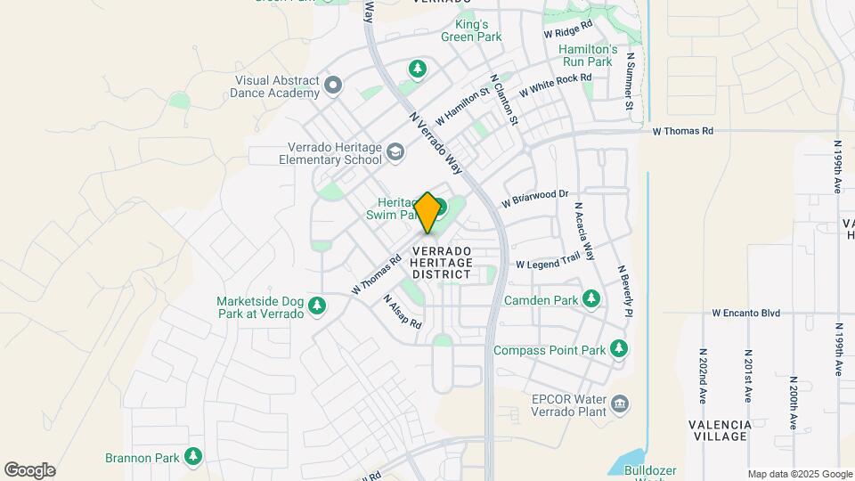 2556 N Heritage St Map and Location Details