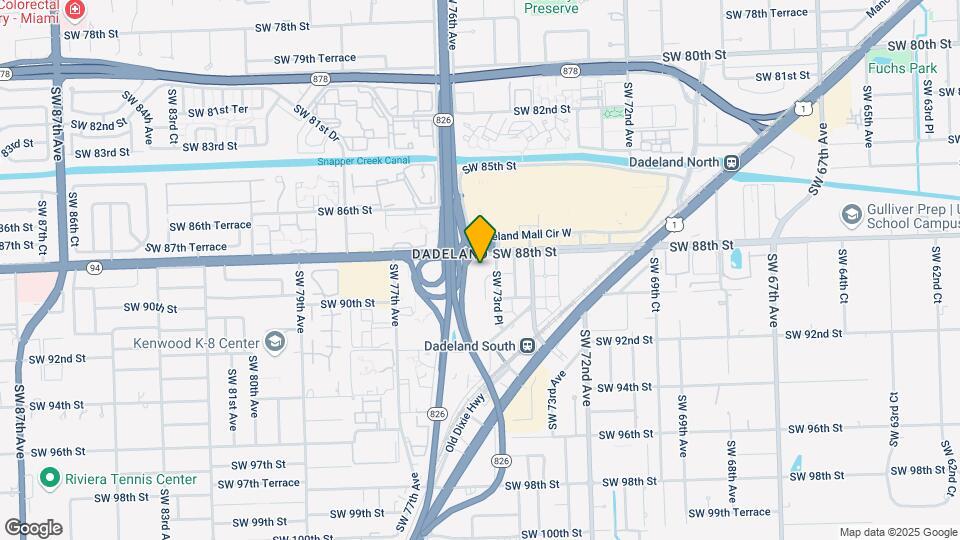 Pearl Dadeland Map and Location Details