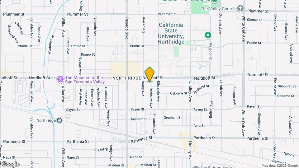 9037 Rathburn Ave Map and Location Details