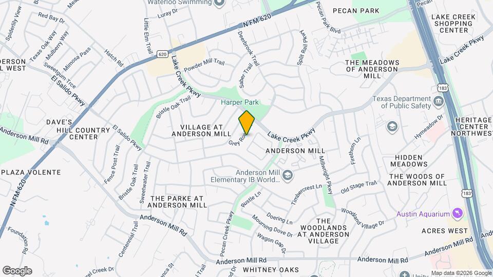 12103 Grey Rock Ln Map and Location Details