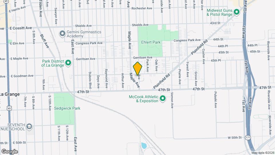 9125 Sahler Ave Mapa y Detalles de la Ubicación
