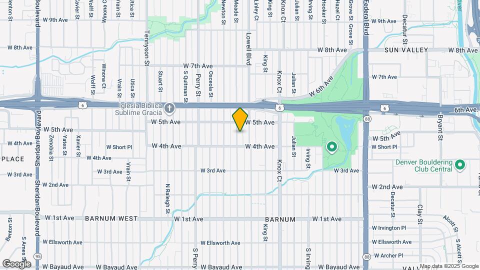 434 Meade St Map and Location Details