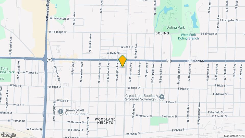 710 W Chicago St Map and Location Details