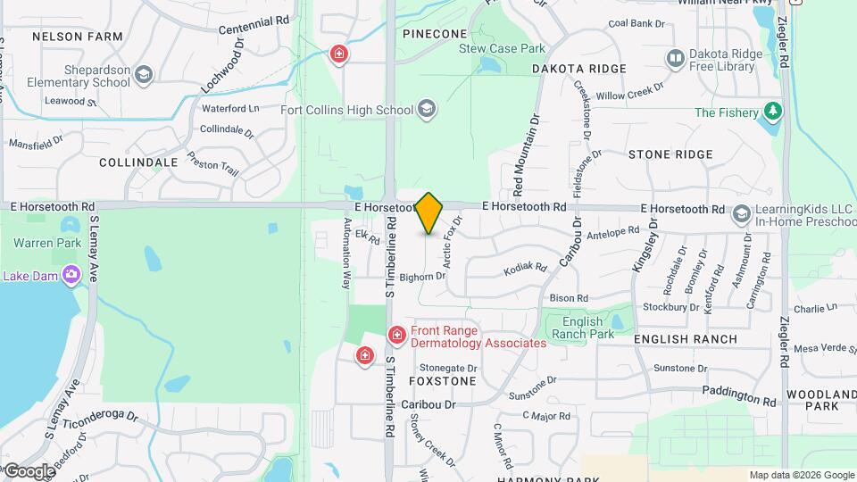 2203 Coyote Pl Map and Location Details