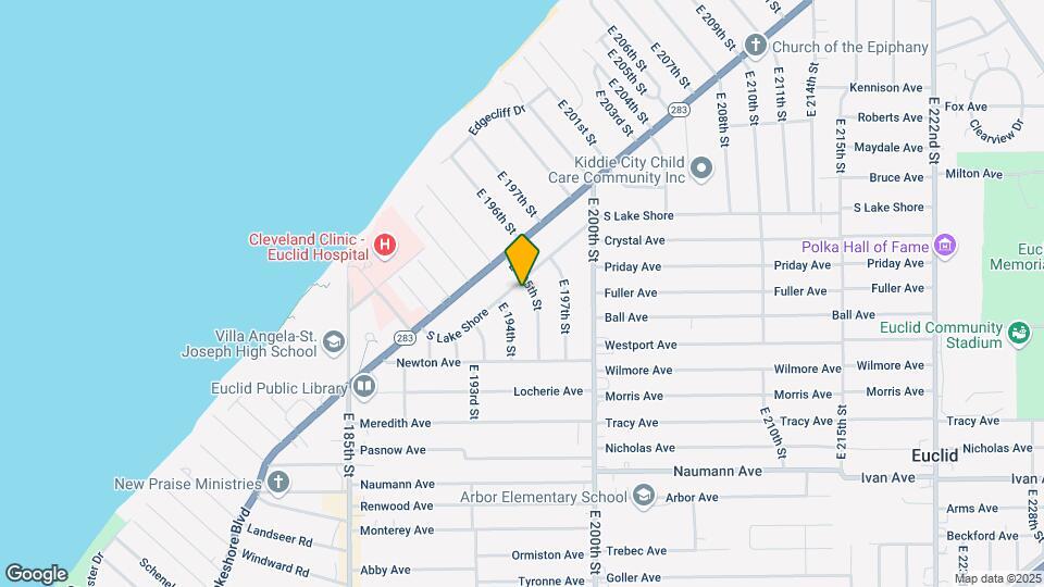 19480 Lake Shore Blvd Map and Location Details