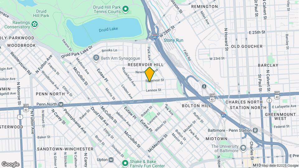 2124 Bolton St, Unit 2 Mapa y Detalles de la Ubicación