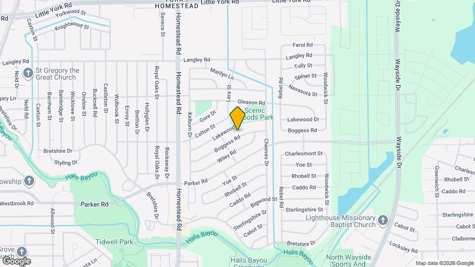 7325 Boggess Rd Map and Location Details