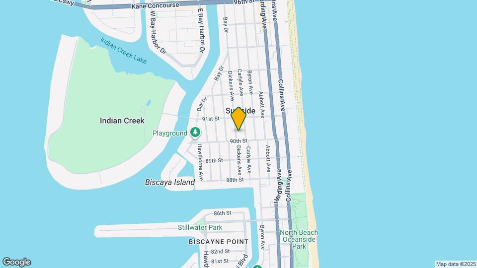 9025 Dickens Ave Map and Location Details