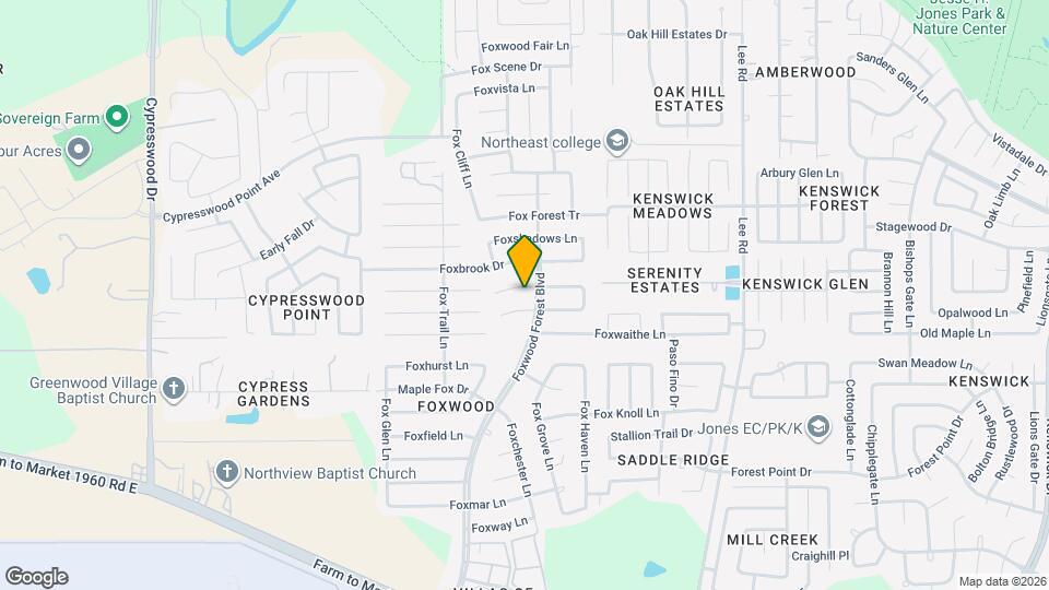 7238 Foxtail Mdw Ct Map and Location Details